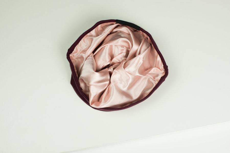 Grace Eleyae Inc. Grace Eleyae Inc. - The Slap (Satin-lined cap) - Wine Red