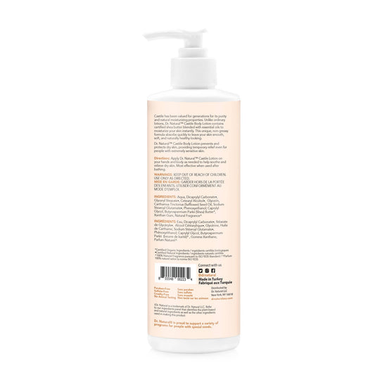 Dr. Natural Castile Body Lotion - Shea Butter + Vanilla