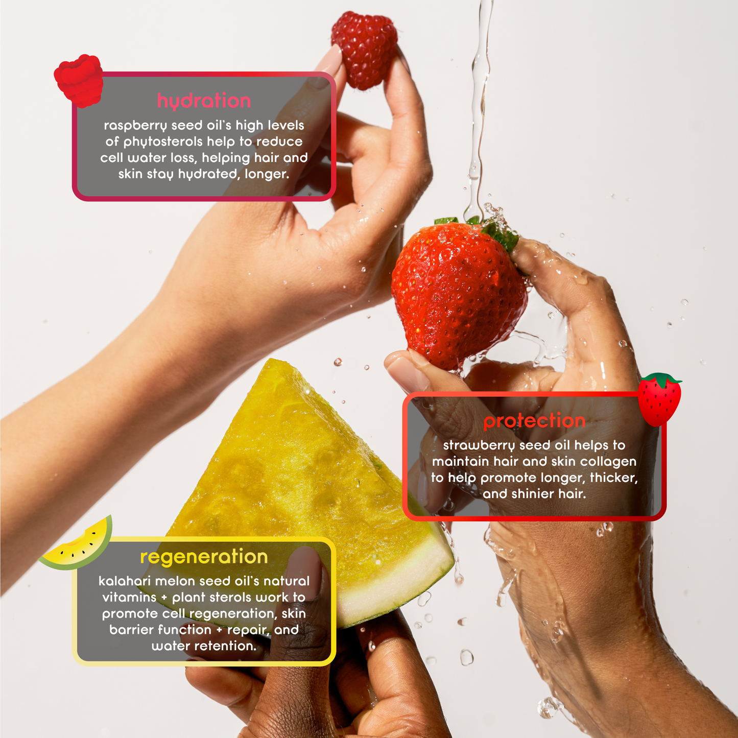 adwoa beauty hair milk leave-in conditioner with melonberry™