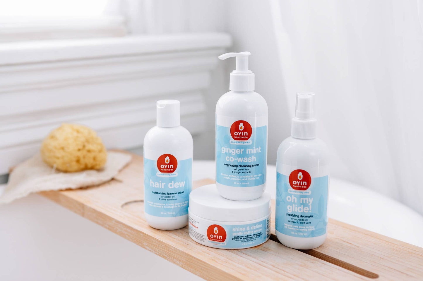 Oyin Handmade Ginger Mint Co-Wash Invigorating cleansing cream