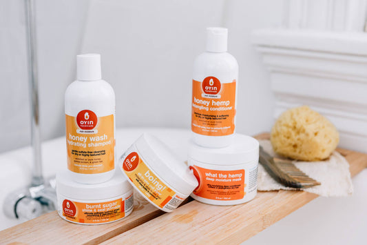 Oyin Handmade Honey Hemp Detangling and Moisturizing Hair Conditioner
