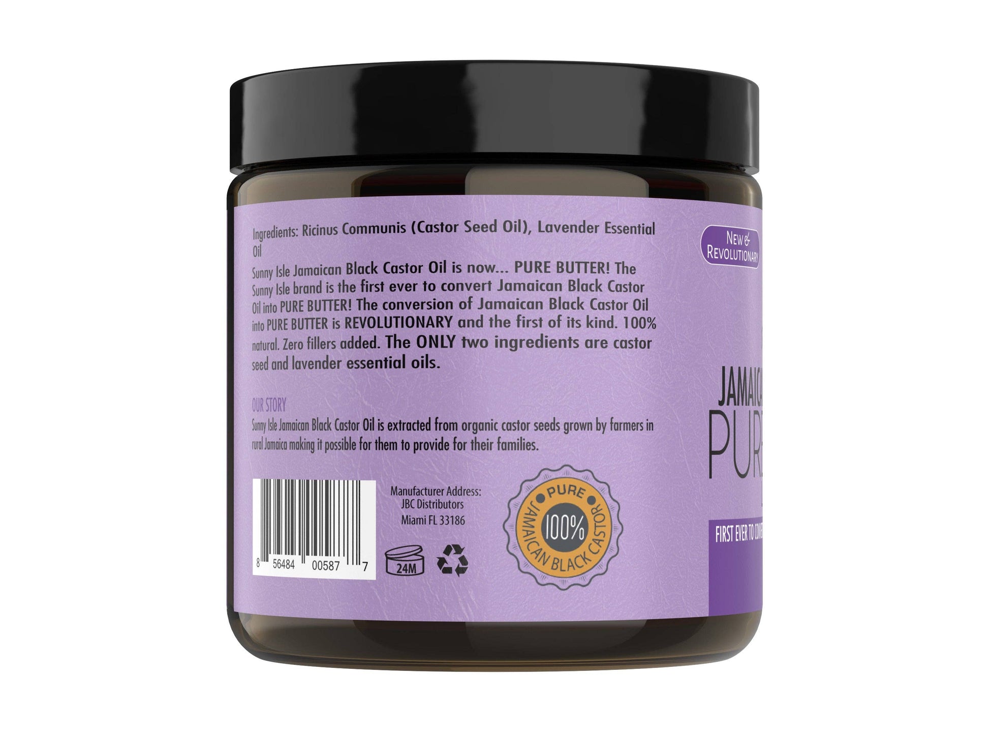    Sunny Isle Lavender Jamaican Black Castor Oil Butter