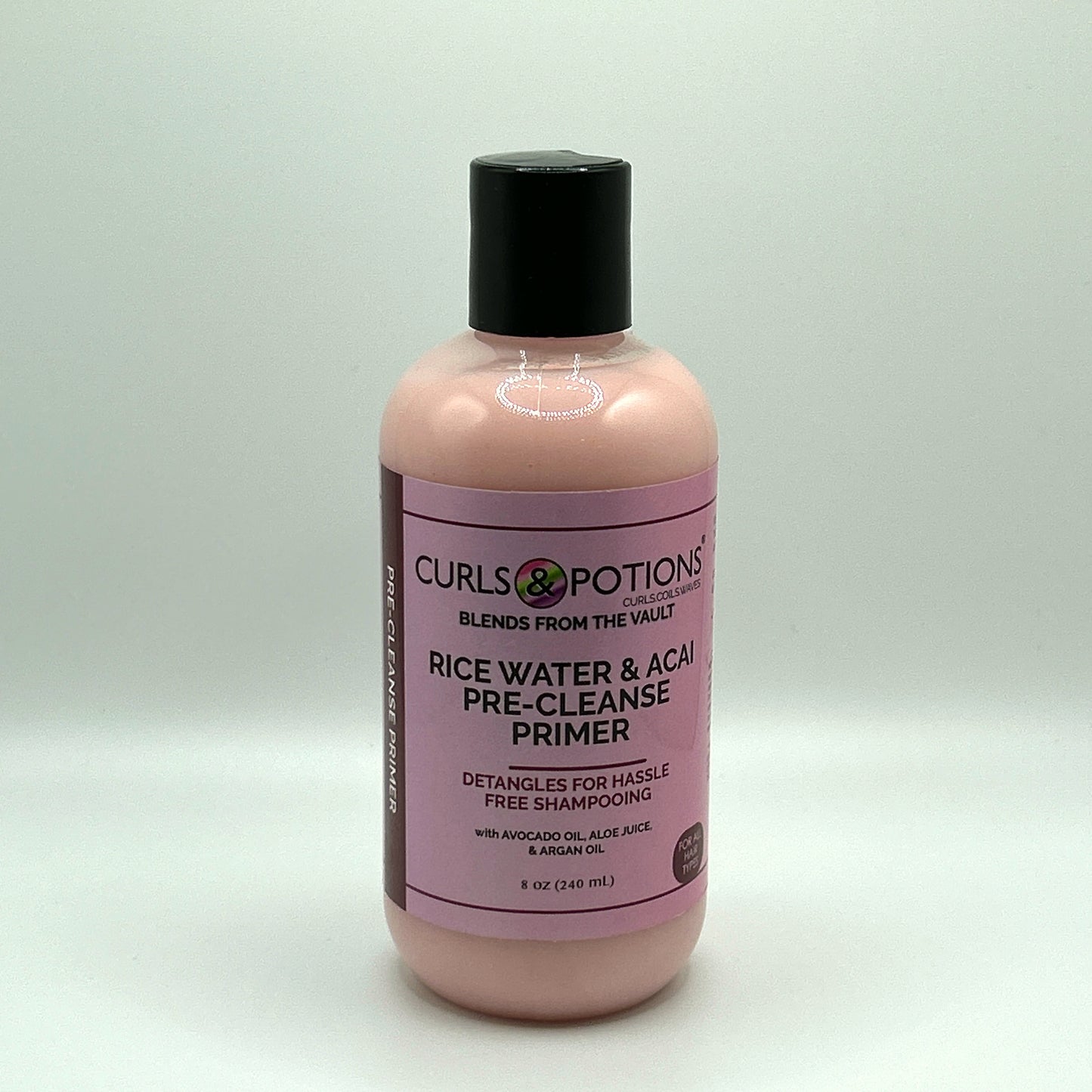    Curls & Potions Blends: Rice Water & Acai Pre-Cleanse  Primer