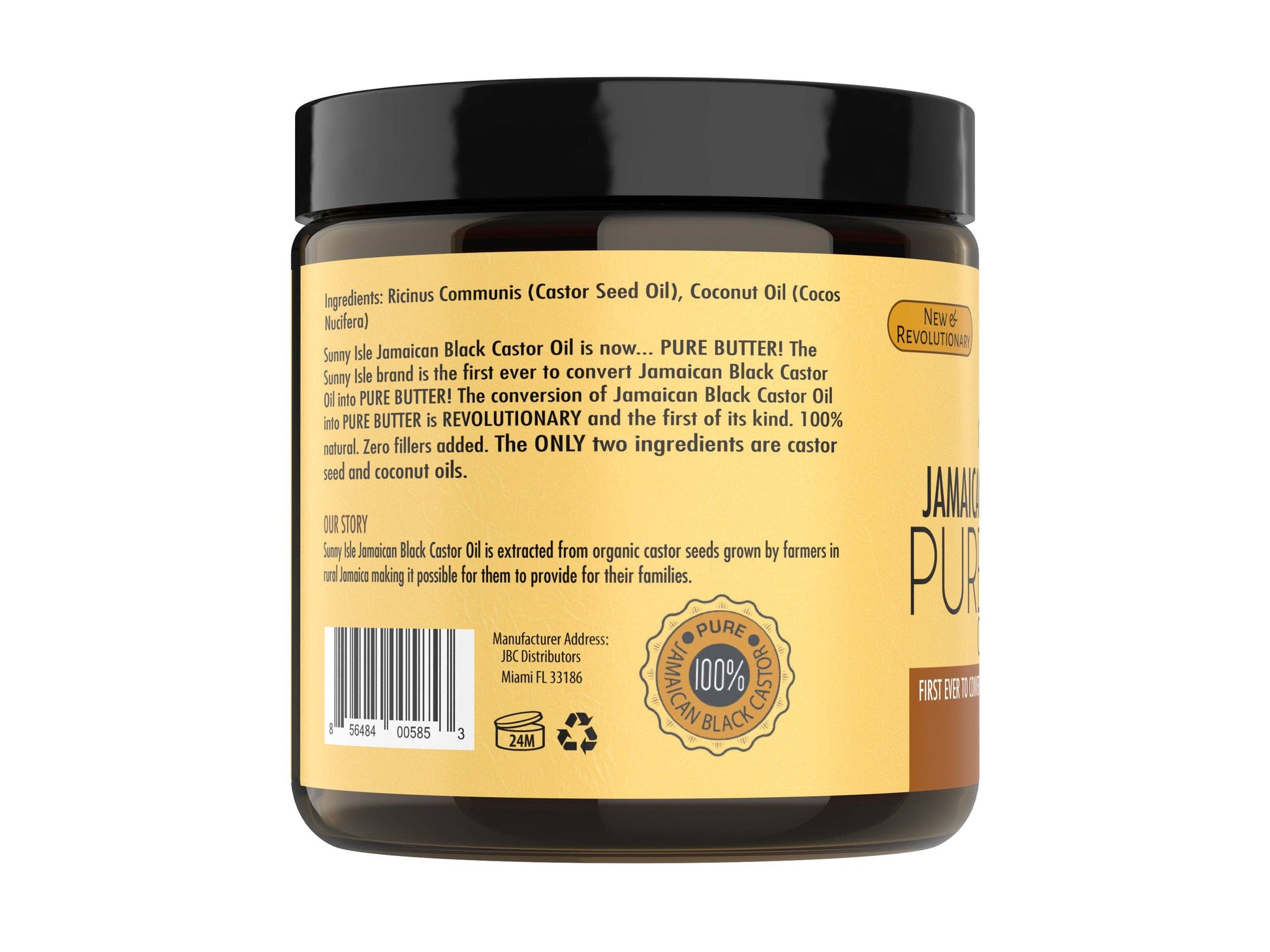    Sunny Isle Coconut JCBO Butter