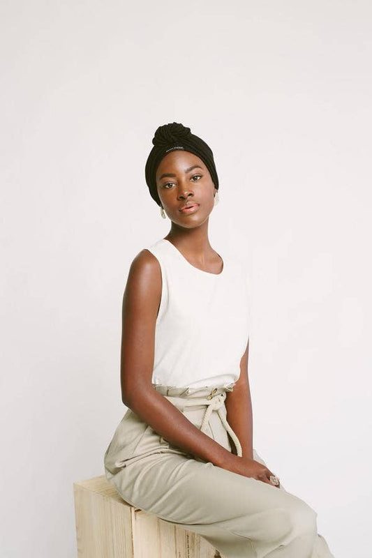    Grace Eleyae Inc. All Satin Knot Turban