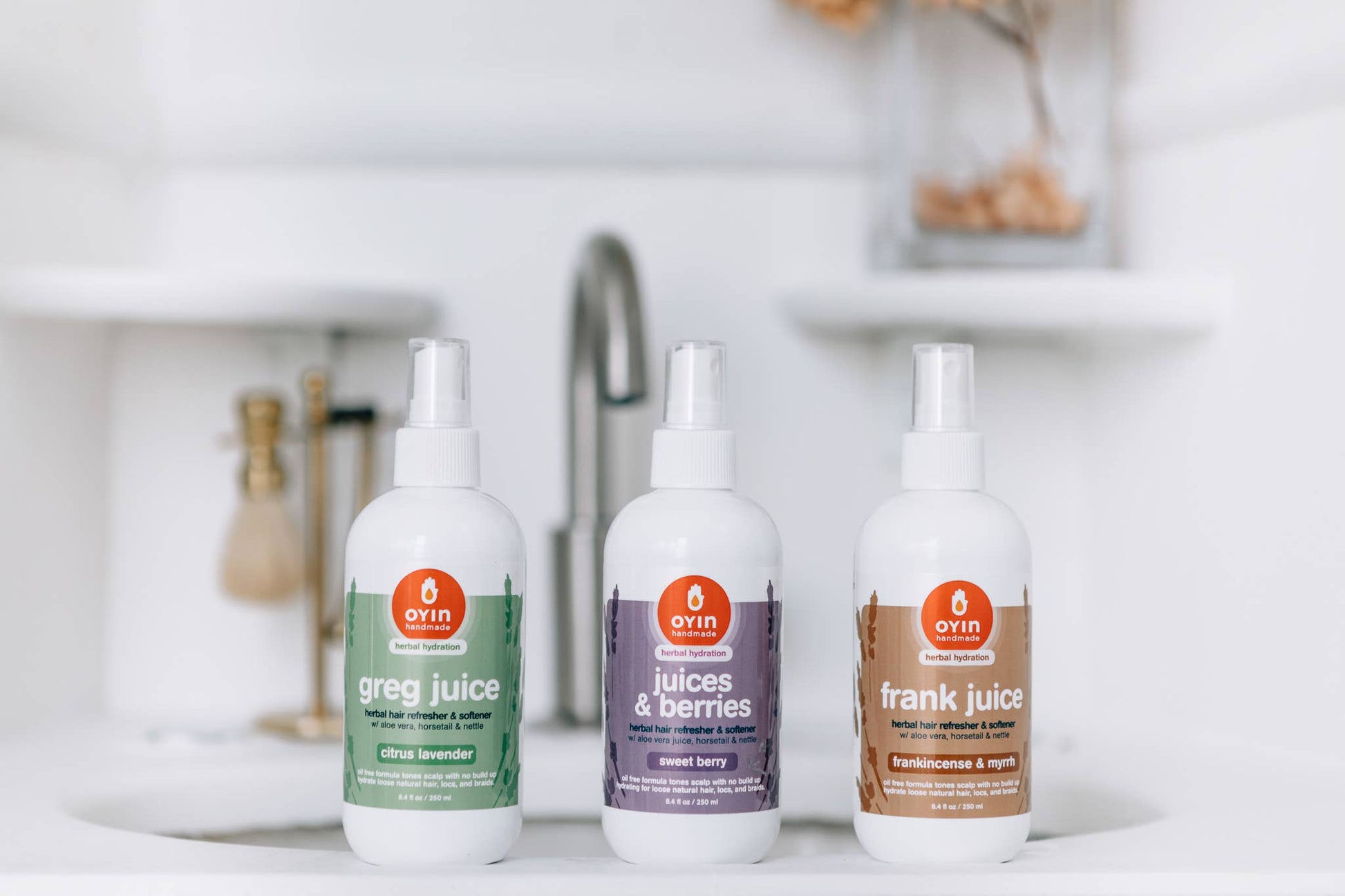    Oyin Handmade The Juices - Nourishing Herbal Leave-Ins (3 fragrances)