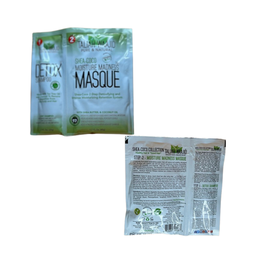    Taliah Waajid Taliah Waajid Shea-Coco Detox Shampoo & Moisture Madness Masque 2 Steps